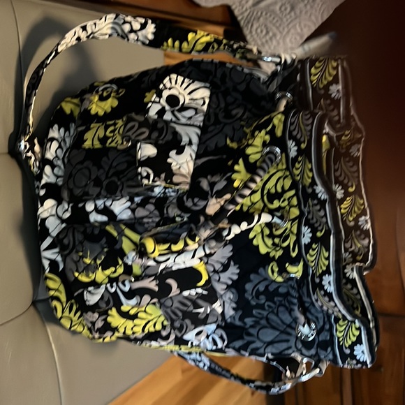 Vera Bradley purse. Baroque fabric. Bucket style. Looks brand new. - Picture 5 of 6